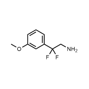 2,2-Difluoro-2-(3-methoxyphenyl)ethan-1-amine|CS-0609489