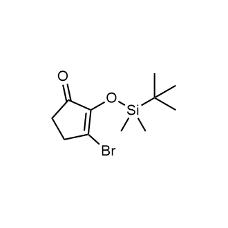 3-Bromo-2-((tert-butyldimethylsilyl)oxy)cyclopent-2-en-1-one|CS-0609602