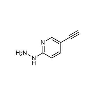 5-Ethynyl-2-hydrazineylpyridine|CS-0609838