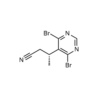 (R)-3-(4,6-Dibromopyrimidin-5-yl)butanenitrile|CS-0610034