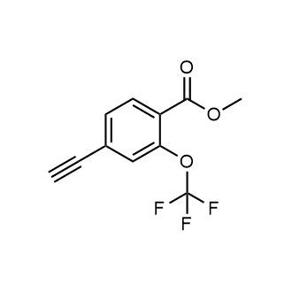 Methyl 4-ethynyl-2-(trifluoromethoxy)benzoate|CS-0610281
