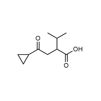 4-Cyclopropyl-2-isopropyl-4-oxobutanoic acid|CS-0610288