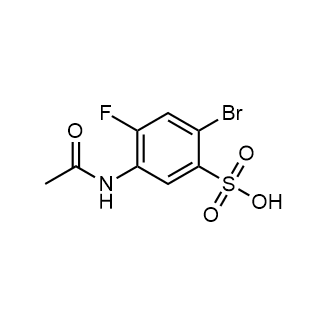 5-Acetamido-2-bromo-4-fluorobenzenesulfonic acid|CS-0610390