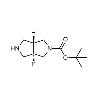 tert-Butyl (3aS,6aR)-3a-fluorohexahydropyrrolo[3,4-c]pyrrole-2(1H)-carboxylate|CS-0610415