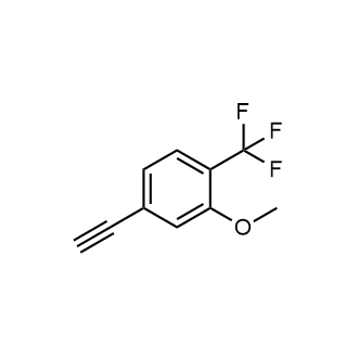 4-Ethynyl-2-methoxy-1-(trifluoromethyl)benzene|CS-0610458