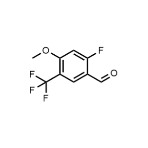 2-Fluoro-4-methoxy-5-(trifluoromethyl)benzaldehyde|CS-0610542