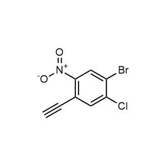 1-Bromo-2-chloro-4-ethynyl-5-nitrobenzene|CS-0610698