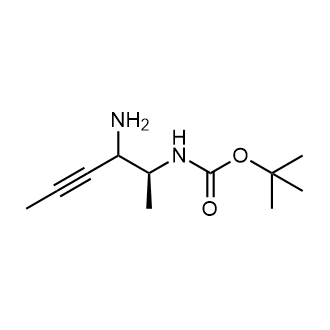 tert-Butyl ((2S)-3-aminohex-4-yn-2-yl)carbamate|CS-0611098