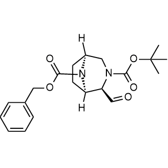 8-Benzyl 3-(tert-butyl) (1R,2R,5S)-2-formyl-3,8-diazabicyclo[3.2.1]octane-3,8-dicarboxylate|CS-0611182
