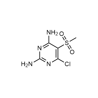 6-Chloro-5-(methylsulfonyl)pyrimidine-2,4-diamine|CS-0611584