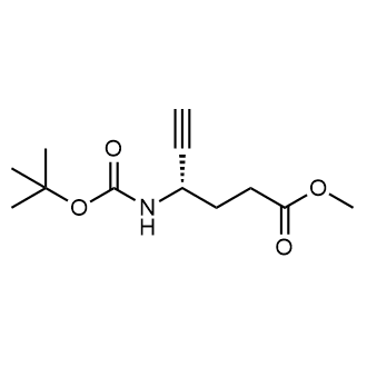 Methyl (S)-4-((tert-butoxycarbonyl)amino)hex-5-ynoate|CS-0612230