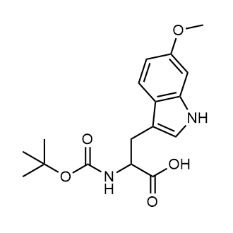 2-((tert-Butoxycarbonyl)amino)-3-(6-methoxy-1H-indol-3-yl)propanoic acid|CS-0612290