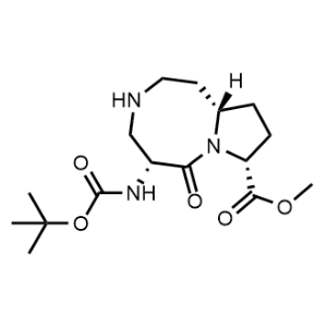 (5R,8R,10aS)-Methyl 5-((tert-butoxycarbonyl)amino)-6-oxodecahydropyrrolo[1,2-a][1,5]diazocine-8-carboxylate|CS-0612524