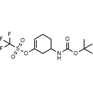 5-((tert-Butoxycarbonyl)amino)cyclohex-1-en-1-yl trifluoromethanesulfonate|CS-0612698