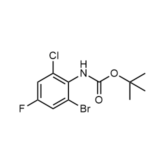 tert-Butyl (2-bromo-6-chloro-4-fluorophenyl)carbamate|CS-0612778