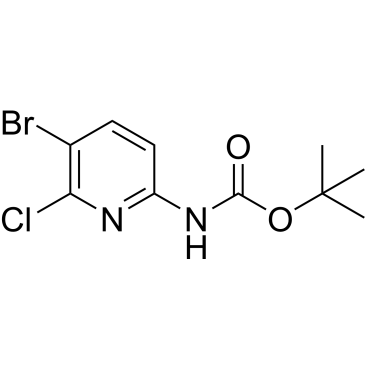 tert-Butyl (5-bromo-6-chloropyridin-2-yl)carbamate|CS-0612869