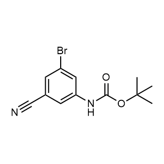tert-Butyl (3-bromo-5-cyanophenyl)carbamate|CS-0612927
