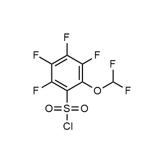 2-(Difluoromethoxy)-3,4,5,6-tetrafluorobenzenesulfonyl chloride|CS-0613077