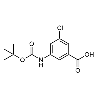 3-((tert-Butoxycarbonyl)amino)-5-chlorobenzoic acid|CS-0613086