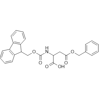 2-((((9H-Fluoren-9-yl)methoxy)carbonyl)amino)-4-(benzyloxy)-4-oxobutanoic acid|CS-0613161