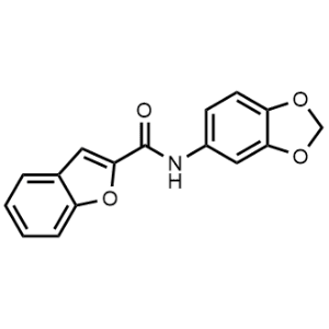N-(Benzo[d][1,3]dioxol-5-yl)benzofuran-2-carboxamide|CS-0613301
