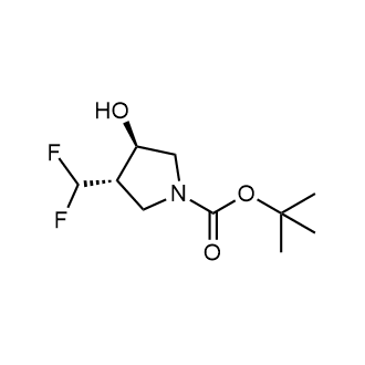 tert-Butyl (3S,4R)-3-(difluoromethyl)-4-hydroxypyrrolidine-1-carboxylate|CS-0613303
