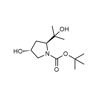 tert-Butyl (2S,4R)-4-hydroxy-2-(2-hydroxypropan-2-yl)pyrrolidine-1-carboxylate|CS-0613307