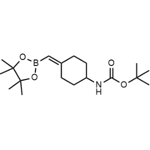 tert-Butyl (4-((4,4,5,5-tetramethyl-1,3,2-dioxaborolan-2-yl)methylene)cyclohexyl)carbamate|CS-0613333
