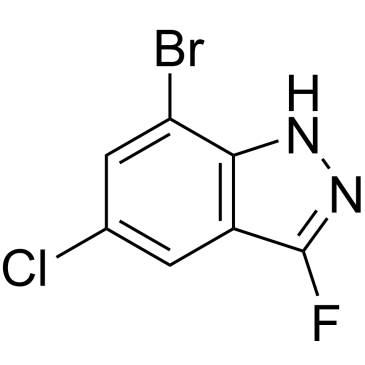 7-Bromo-5-chloro-3-fluoro-1H-indazole|CS-0613334