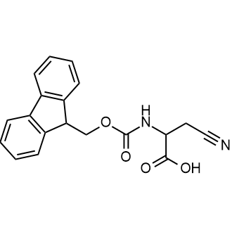 2-((((9H-Fluoren-9-yl)methoxy)carbonyl)amino)-3-cyanopropanoic acid|CS-0613537