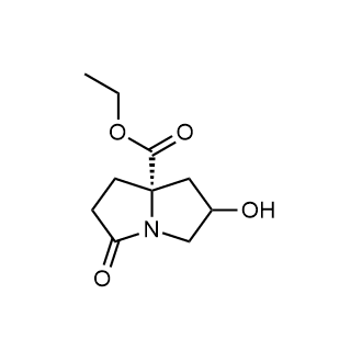 Ethyl (7aS)-2-hydroxy-5-oxotetrahydro-1H-pyrrolizine-7a(5H)-carboxylate|CS-0613743