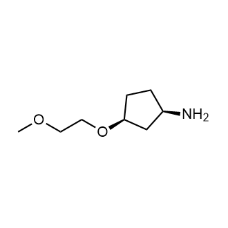 rel-(1R,3S)-3-(2-Methoxyethoxy)cyclopentan-1-amine|CS-0613760