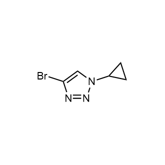 4-Bromo-1-cyclopropyl-1H-1,2,3-triazole|CS-0613800