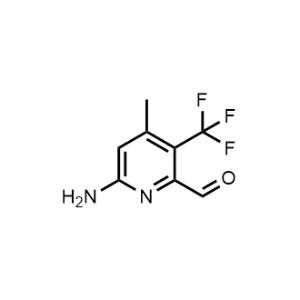 6-Amino-4-methyl-3-(trifluoromethyl)picolinaldehyde|CS-0613925