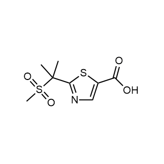 2-(2-(Methylsulfonyl)propan-2-yl)thiazole-5-carboxylic acid|CS-0613953