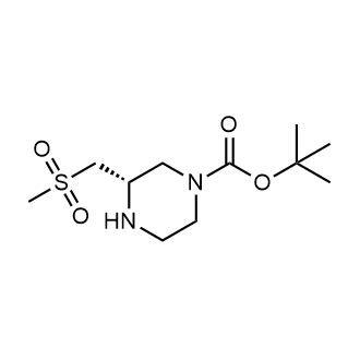 tert-Butyl (S)-3-((methylsulfonyl)methyl)piperazine-1-carboxylate|CS-0613965