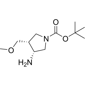 tert-Butyl (3R,4R)-3-amino-4-(methoxymethyl)pyrrolidine-1-carboxylate|CS-0614009