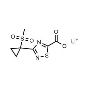 Lithium 3-(1-(methylsulfonyl)cyclopropyl)-1,2,4-thiadiazole-5-carboxylate|CS-0614010