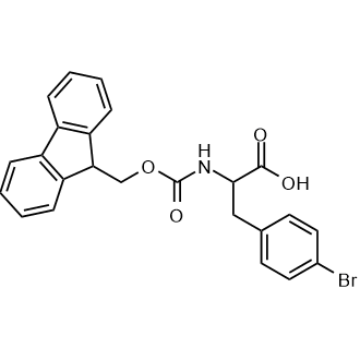 2-((((9H-Fluoren-9-yl)methoxy)carbonyl)amino)-3-(4-bromophenyl)propanoic acid|CS-0614078