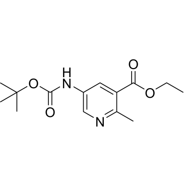 Ethyl 5-((tert-butoxycarbonyl)amino)-2-methylnicotinate|CS-0614085