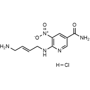 (E)-6-((4-Aminobut-2-en-1-yl)amino)-5-nitronicotinamide hydrochloride|CS-0614139