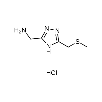 (5-((Methylthio)methyl)-4H-1,2,4-triazol-3-yl)methanamine hydrochloride|CS-0614158