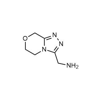 (5,6-Dihydro-8H-[1,2,4]triazolo[3,4-c][1,4]oxazin-3-yl)methanamine|CS-0614176