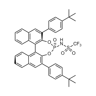 (11bR)-N-(2,6-Bis(4-(tert-butyl)phenyl)-4-oxidodinaphtho[2,1-d:1',2'-f][1,3,2]dioxaphosphepin-4-yl)-1,1,1-trifluoromethanesulfonamide|CS-0614232