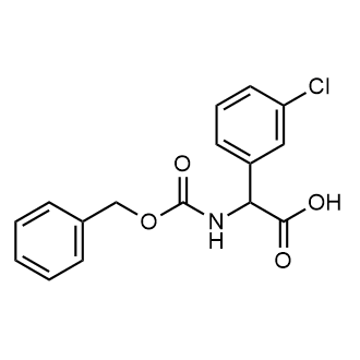 2-(((Benzyloxy)carbonyl)amino)-2-(3-chlorophenyl)acetic acid|CS-0614329