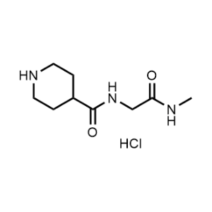 N-(2-(Methylamino)-2-oxoethyl)piperidine-4-carboxamide hydrochloride|CS-0614352