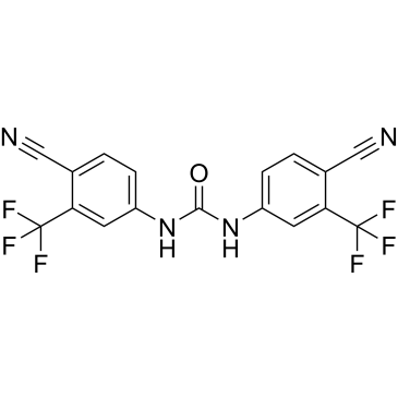 1,3-Bis(4-cyano-3-(trifluoromethyl)phenyl)urea Enzalutamide Impurity|CS-0614416