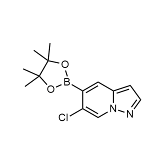 6-Chloro-5-(4,4,5,5-tetramethyl-1,3,2-dioxaborolan-2-yl)pyrazolo[1,5-a]pyridine|CS-0614498