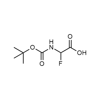 2-((tert-Butoxycarbonyl)amino)-2-fluoroacetic acid|CS-0614571