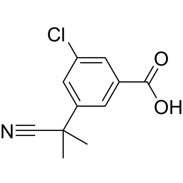 3-Chloro-5-(2-cyanopropan-2-yl)benzoic acid|CS-0614659